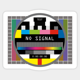 No signal Sticker